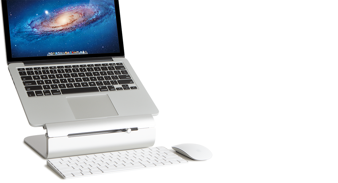 Rain Design iLevel2 Soporte ajustable para MacBook Soporte de Portátil Laptop Stand MacBook Pro Soporte Laptop Soporte Ordenador 